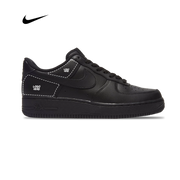 NIKE AIR FORCE 1 (Schwarz) + DEIN FIRMENLOGO